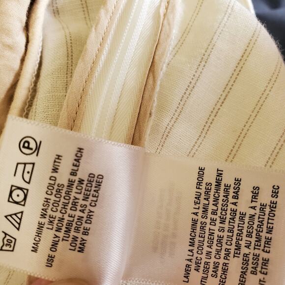 Anthropologie Palm Beach Belted Pants Size 10 New with tags - Picture 4 of 15